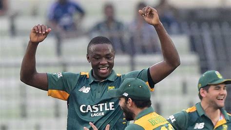 Kagiso Rabada takes hat-trick on ODI debut for South Africa | Cricket ...