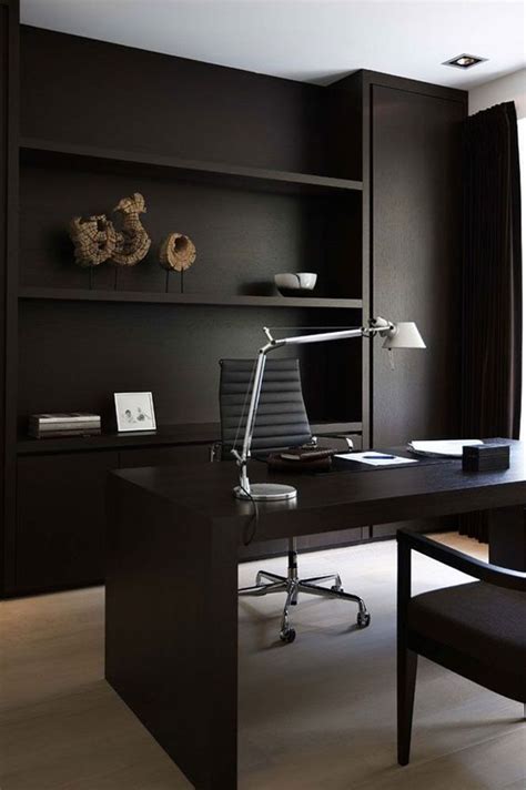 40 Cool And Masculine Home Office Ideas For Men | HomeMydesign