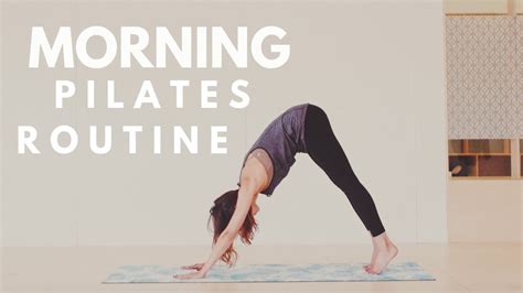 Quick Morning Pilates Routine | Lottie Murphy - YouTube