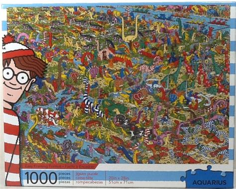 Where's Waldo Jigsaw Puzzle 1000 Pc 20 X 28 - Etsy