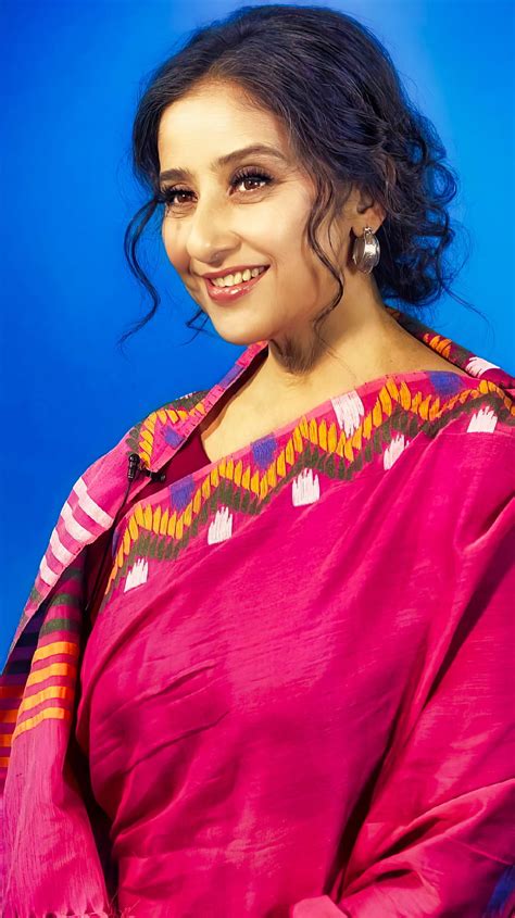 Manisha koirala, bollywood actress, saree beauty HD phone wallpaper | Pxfuel