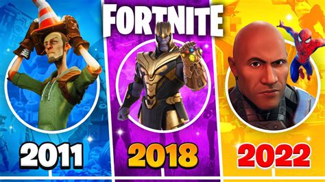 The EVOLUTION of FORTNITE 2011 – 2022 - YouTube