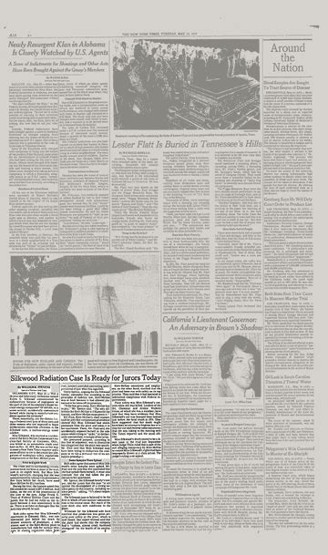 Silkwood Radiation Case Is Ready for Jurors Today - The New York Times