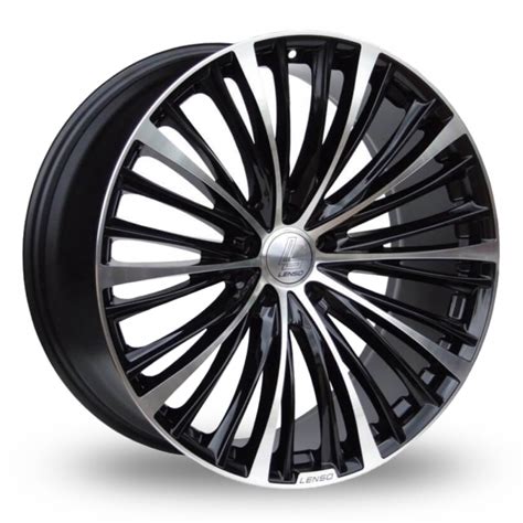 Lenso ESA Black Polished 22" Alloy Wheels - Wheelbase