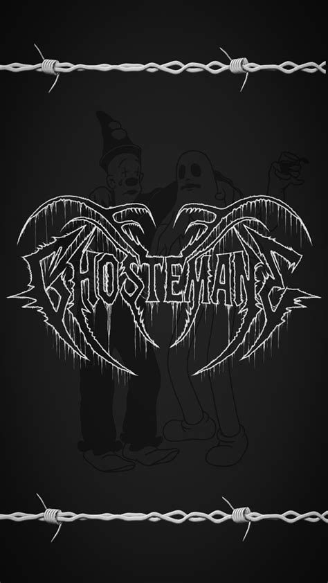 Ghostemane Logo, rap, ghost, music, artist, dark, metal, hard, trap, heavy, HD phone wallpaper ...