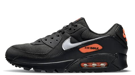 Nike Air Max 90 Black Orange | Where To Buy | DJ6881-001 | The Sole ...