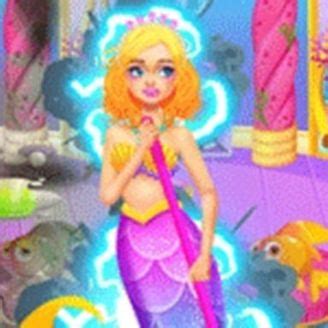 Mermaid Sea House Cleaning And Decorating Online – Play Free in Browser - GamesFrog.com