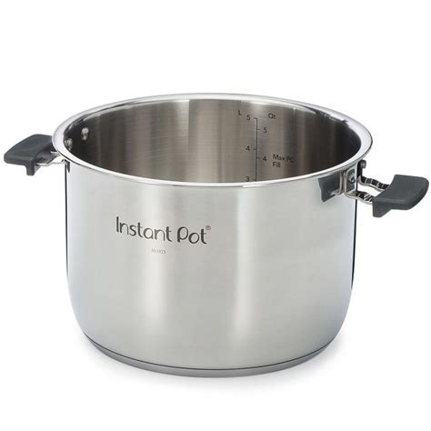 Instant Pot® Evo™ Series 8-quart Stainless Steel Inner Pot with Handles | Instant Home