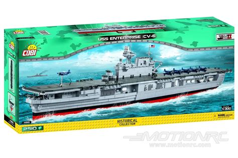 COBI USS Enterprise Aircraft Carrier 1:300 Scale Building Block Set ...