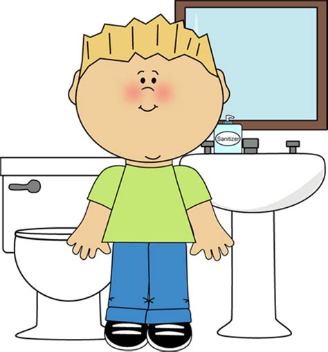 Boys In Bathroom - ClipArt Best