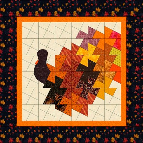 Turkey Quilt Pattern - Etsy