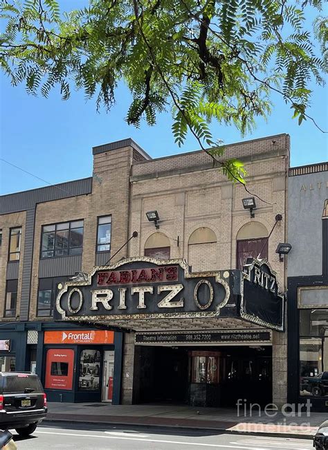 Ritz Theatre in Elizabeth NJ Photograph by Paul Chandler | Fine Art America