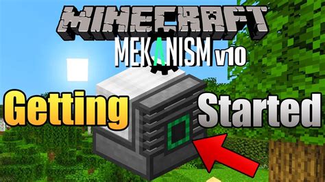 How To Get Started | Minecraft | Mekanism v10 MOD GUIDE - YouTube