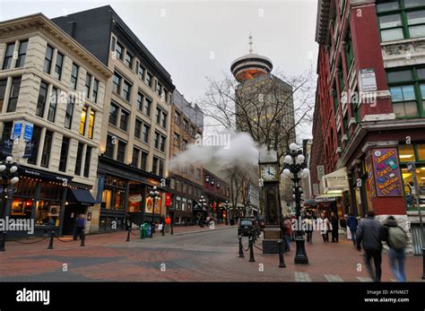 Gastown Steam Clock, Vancouver Stock Photo - Alamy