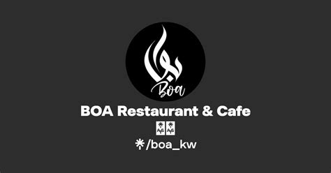 BOA Restaurant & Cafe 🇰🇼 | Instagram, TikTok | Linktree