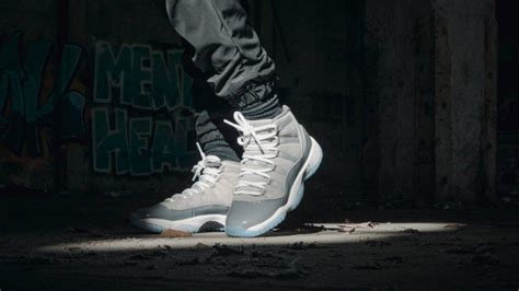 Sneakers Release – Jordan 11 Retro “Cool Grey” Men’s & Kids’ Shoe Launching 12/11