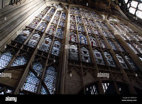 Stained glass window gloucester cathedral hi-res stock photography and ...