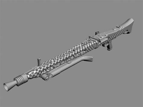 MG-42 With Internals [GameBanana] [Works In Progress]