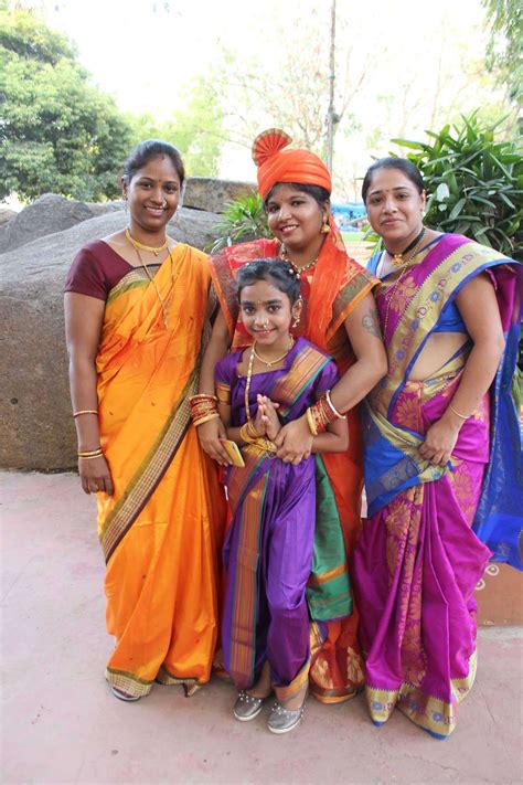 Traditional Marathi People