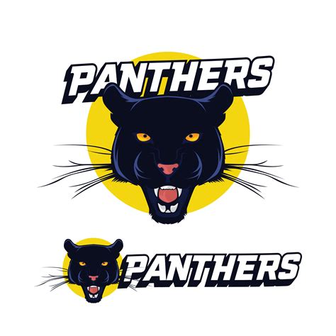 Black Panther Logo Vector 193638 Vector Art at Vecteezy