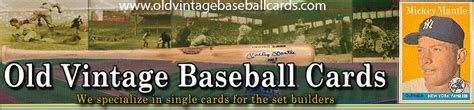 Old Vintage Baseball Cards, Basketball Cards - GAI Graded Baseball Cards - PSA Graded Football ...