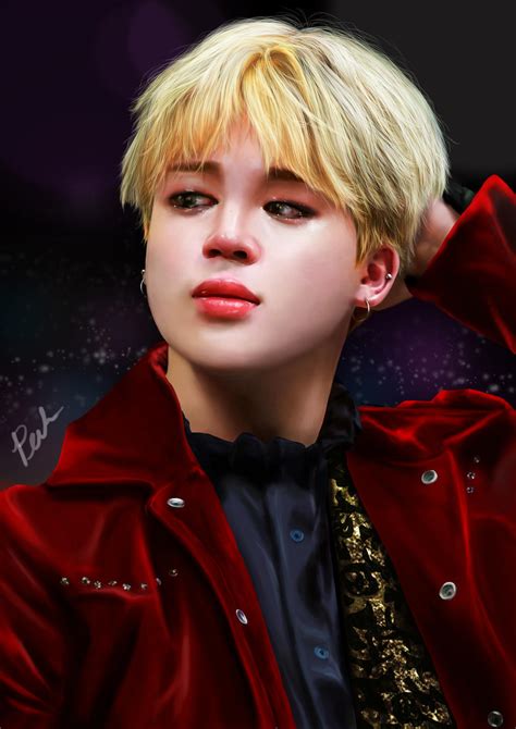 Jimin fan art by pickiipack on DeviantArt