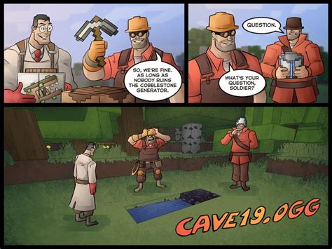 tf2 minecraft update comic official : tf2 | Team fortress 2 medic, Team ...