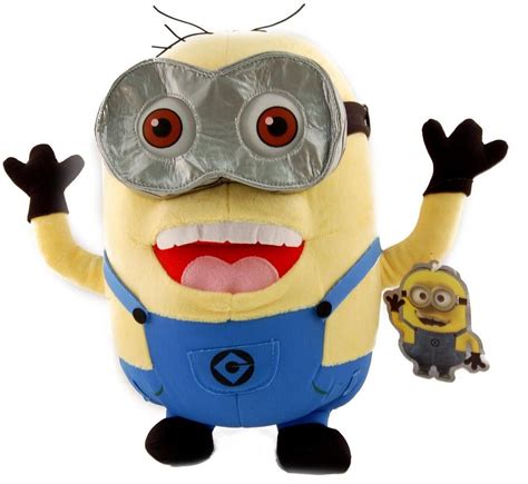 Despicable Me 2, 2 Eyed With Open Mouth Minion Jorge 12" Plush ...