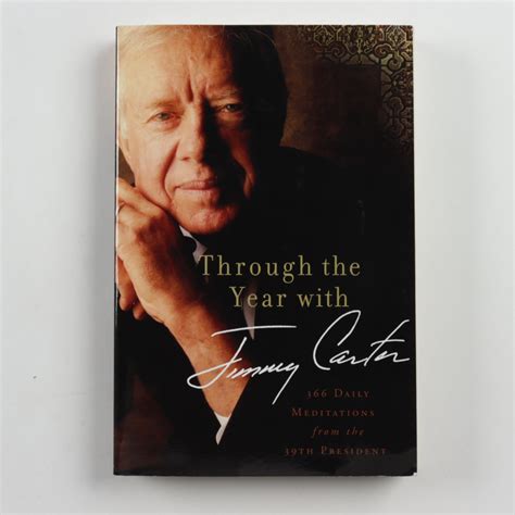 Jimmy Carter Signed "Through The Year" Paperback Book (JSA Hologram ...