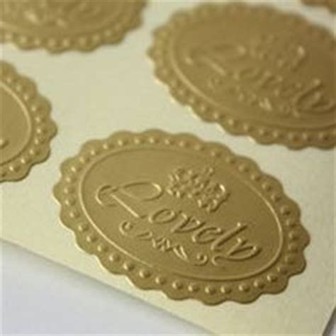 Custom Embossed Label Printing Online - TheStickerPrinting