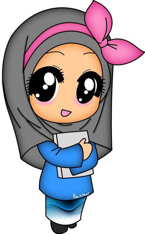 Kartun Muslimah Gambar Kartun Comel Untuk Mewarna 30 Gambar Kartun | Images and Photos finder