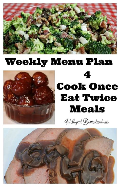 Make Meal Planning Easier with December Weekly Meal Plans - Intelligent ...