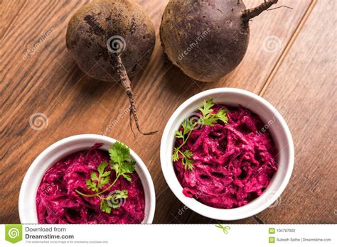 Beetroot Raita or Salad or Koshimbir Stock Photo - Image of green, dahi: 104787902