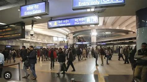 No exit allowed from Delhi's Rajiv Chowk Metro after 9 pm on December ...