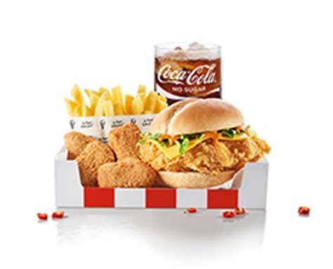 Zinger nugget box offer at KFC