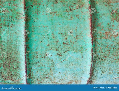 Green Color Steel Texture Background Stock Image - Image of galvanize, rust: 101603817