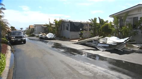 Images: Tornadoes Leave Trail of Damage in Montebello, Carpinteria – NBC Los Angeles