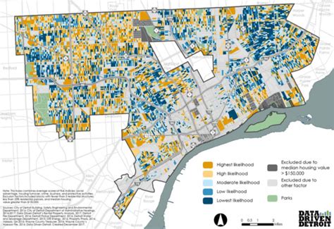 Detroit Neighborhoods Map