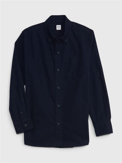 Kids Brushed Oxford Shirt | Gap