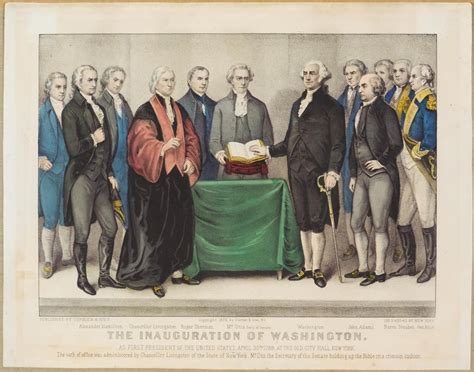 This Day in History: President George Washington is inaugurated