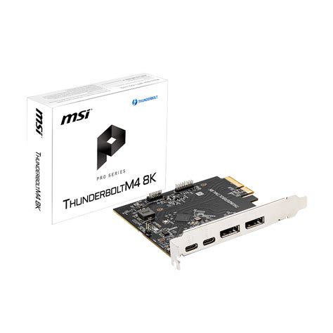 MSI Thunderbolt 4 PCIe Expansion Card - MSI-US Official Store