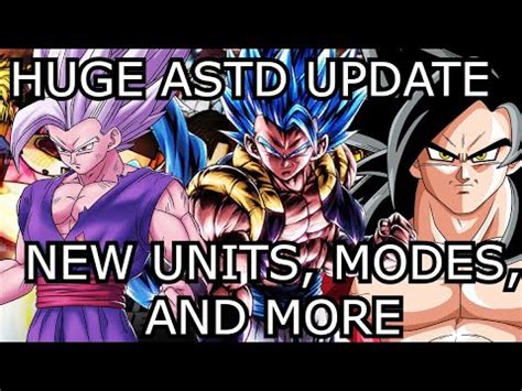 NEW BIG ASTD UPDATE, GOGETA BLUE, SJJ4 GOKU, GOHAN BEAST, RIMURU, AND WAY MORE - YouTube