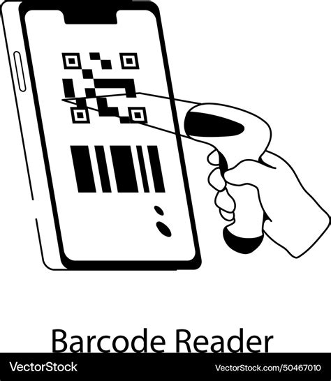 Barcode reader Royalty Free Vector Image - VectorStock