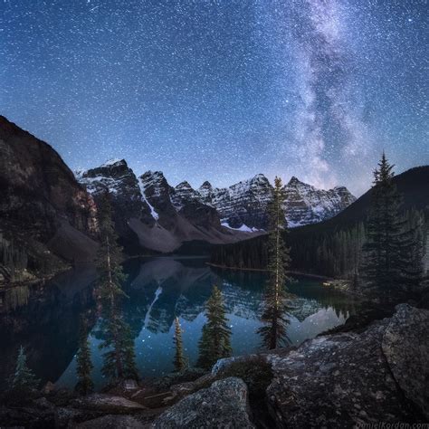 Milky Way Shines Over Lake Photo | One Big Photo