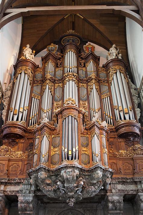 Baroque Grand Organ in Oude Kerk in Amsterdam Photograph by Artur Bogacki - Fine Art America