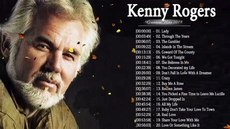 Kenny Rogers Greatest Hits - Best Songs Of Kenny Rogers 2019 - YouTube