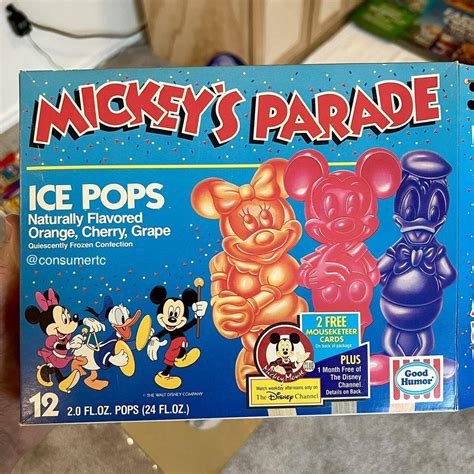 Mickey’s Parade Popsicles from the late 80s : r/nostalgia