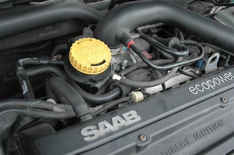 Saab 9-5 Engine Bay, PCV system | Crankcase ventilation fix … | Flickr