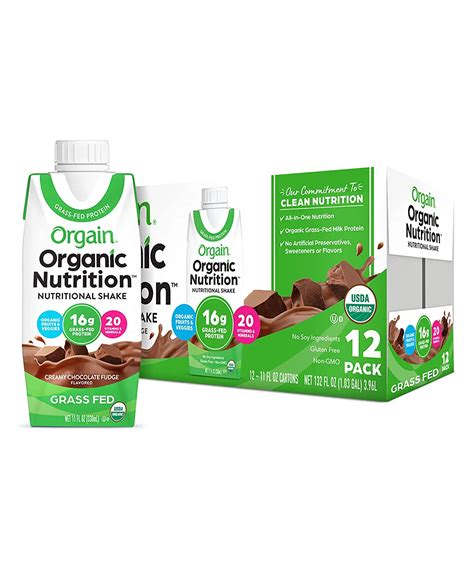 Orgain Protein Shake Nutrition Facts - Cully's Kitchen