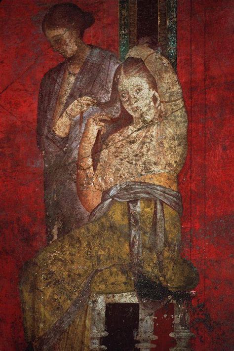 Fresco from The Villa of Mysteries, Pompeii - Photography ,Fine art and sometimes History